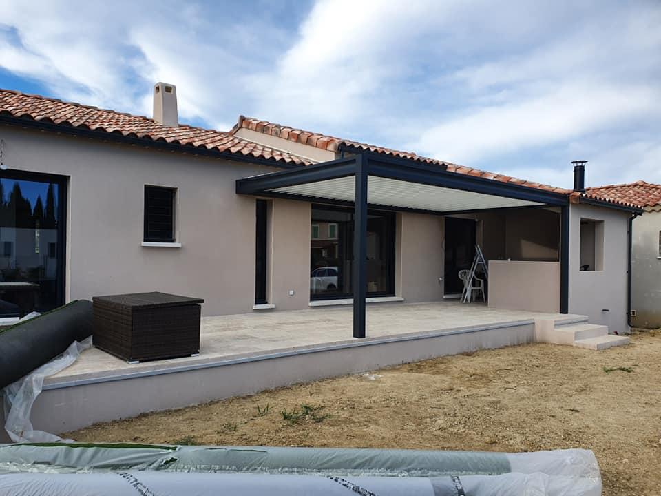 pergola bioclimatique à Marseille